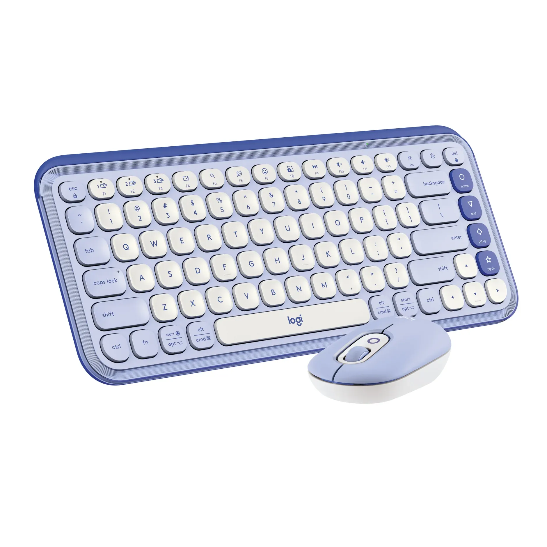 COMBO TECLADO MOUSE LOGITECH POP ICON INALAMBRICO NEGRO